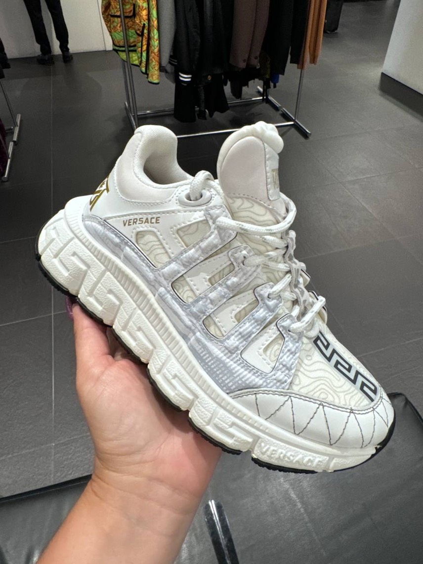 VERSACE Sneakers front view - Women's luxury Shoes