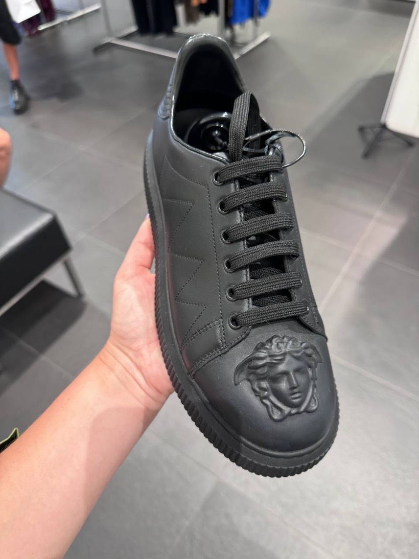 VERSACE Sneakers side view - Men's luxury Shoes