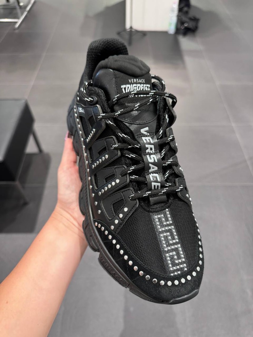 VERSACE Sneakers side view - Men's luxury Shoes