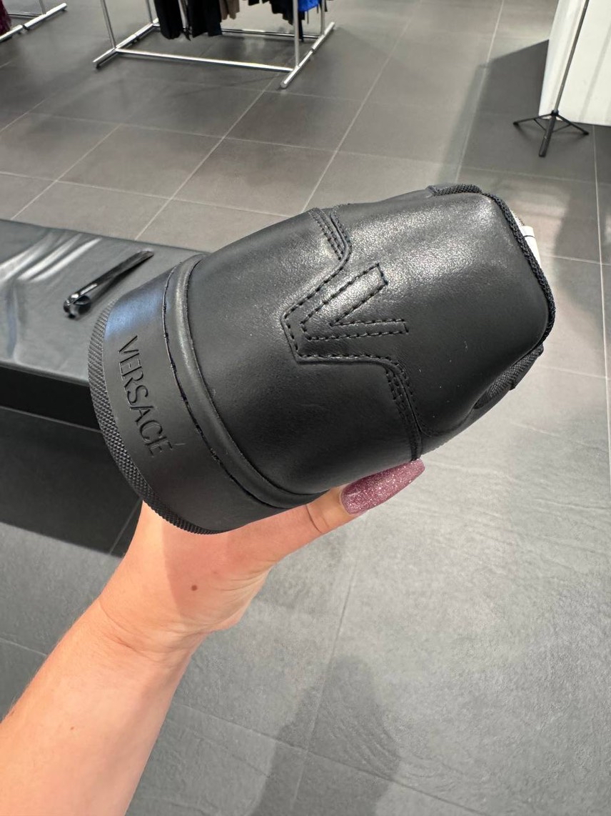 VERSACE Sneakers side view - Men's luxury Shoes