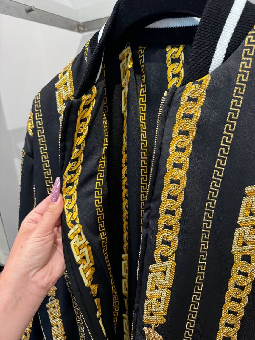 VERSACE Jackets side view - Women's luxury Clothes