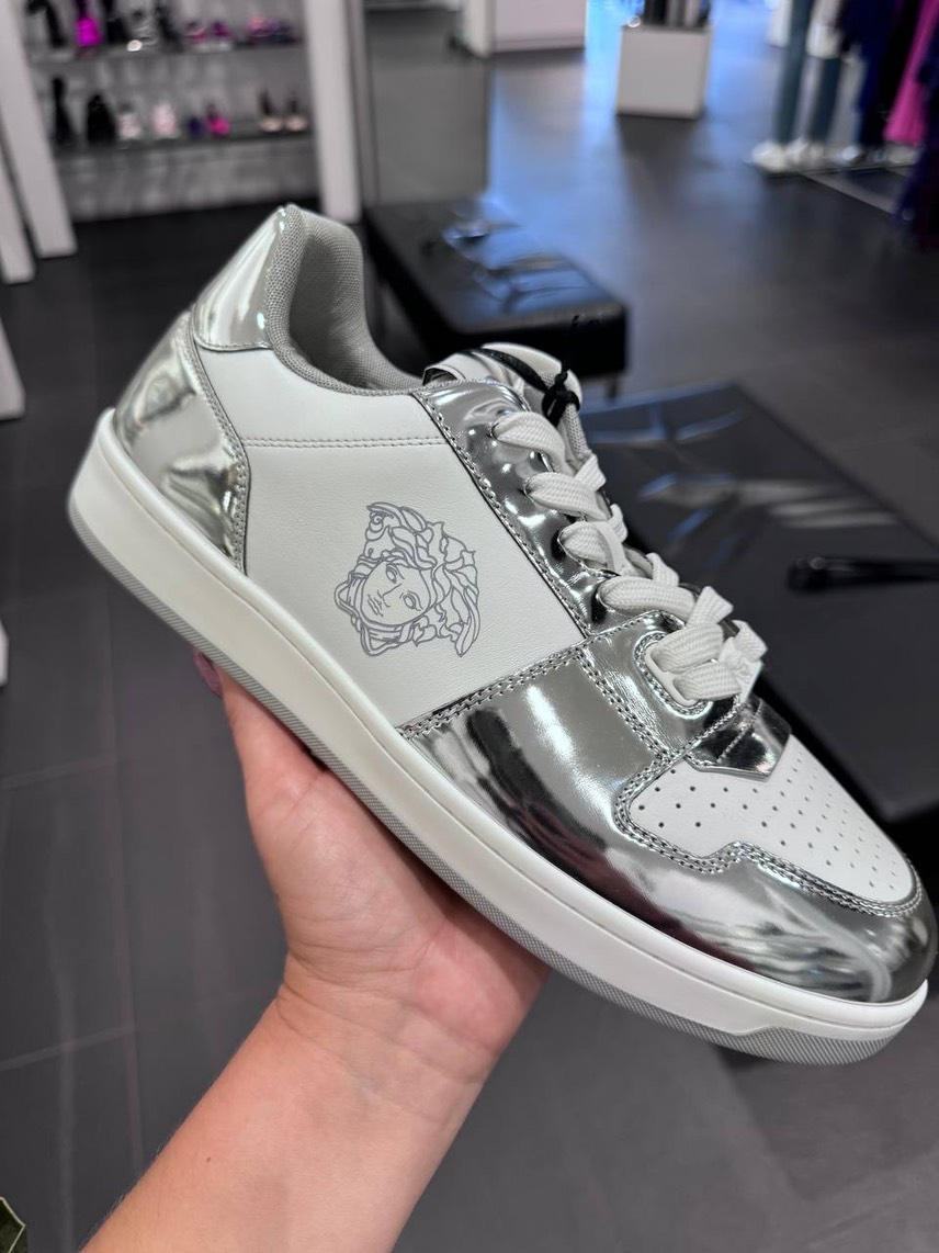 VERSACE Sneakers front view - Men's luxury Shoes