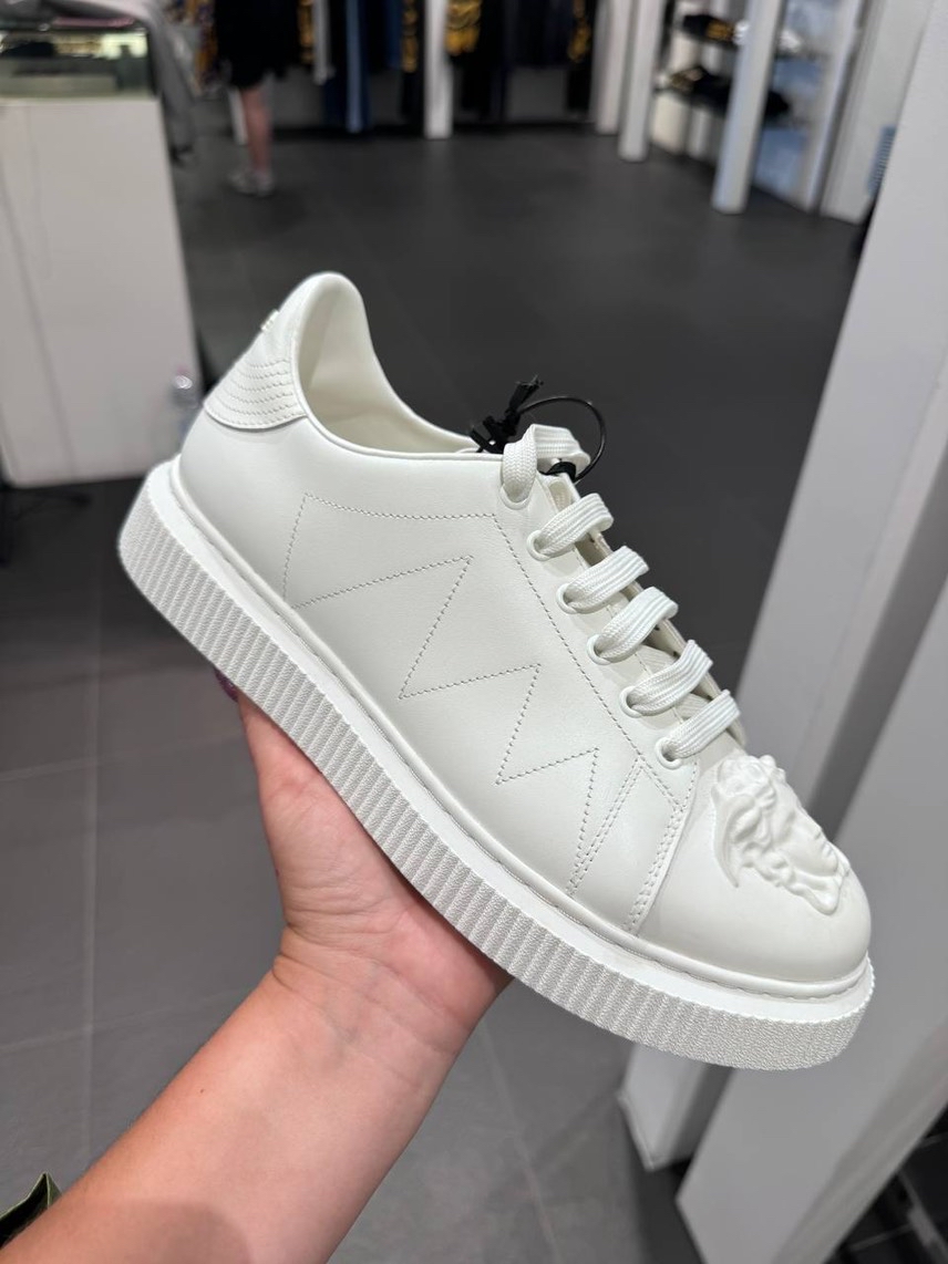 VERSACE Sneakers front view - Men's luxury Shoes