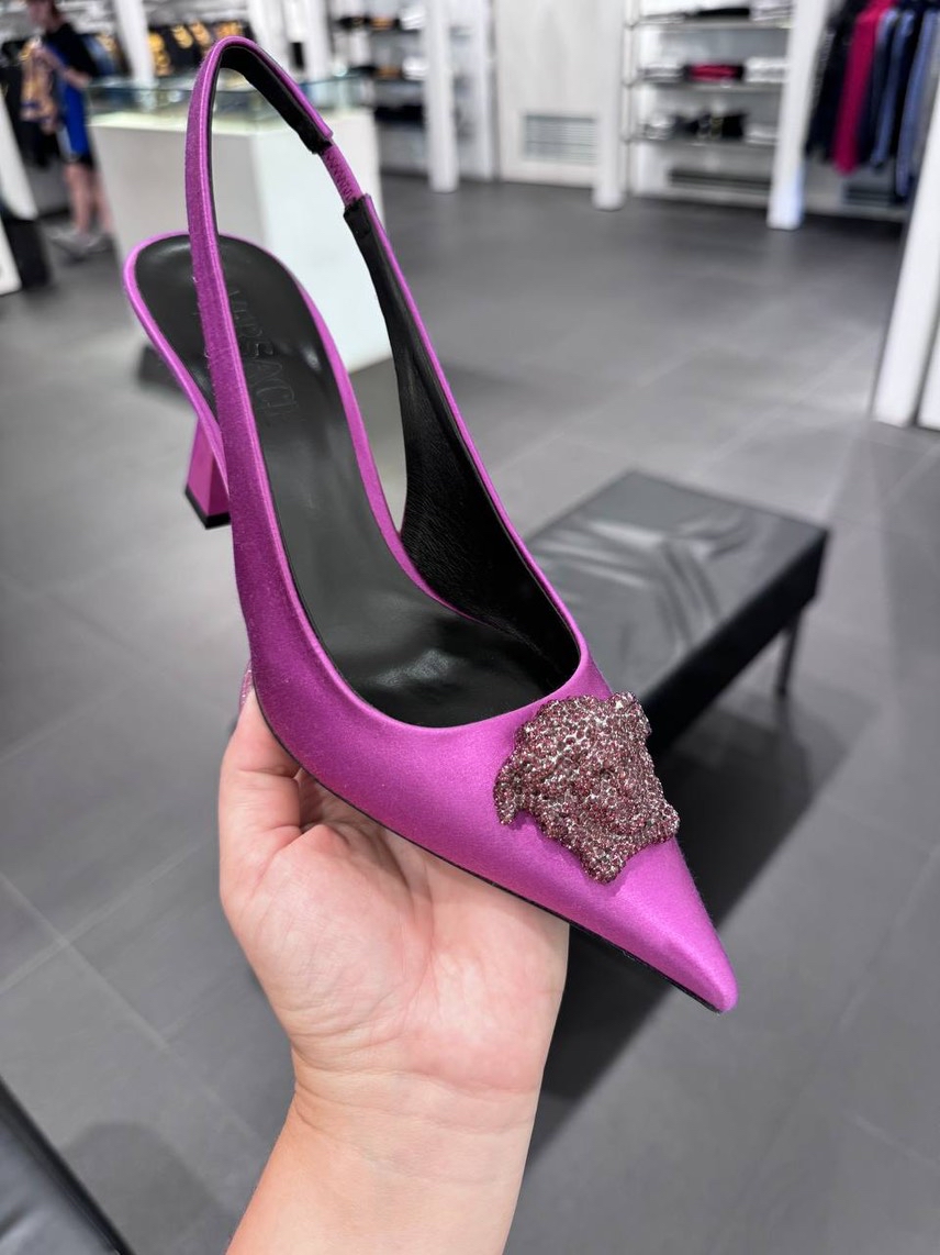 VERSACE Sandals front view - Women's luxury Shoes