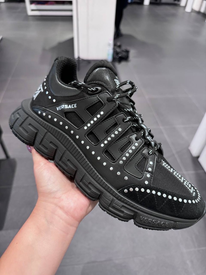 VERSACE Sneakers front view - Men's luxury Shoes