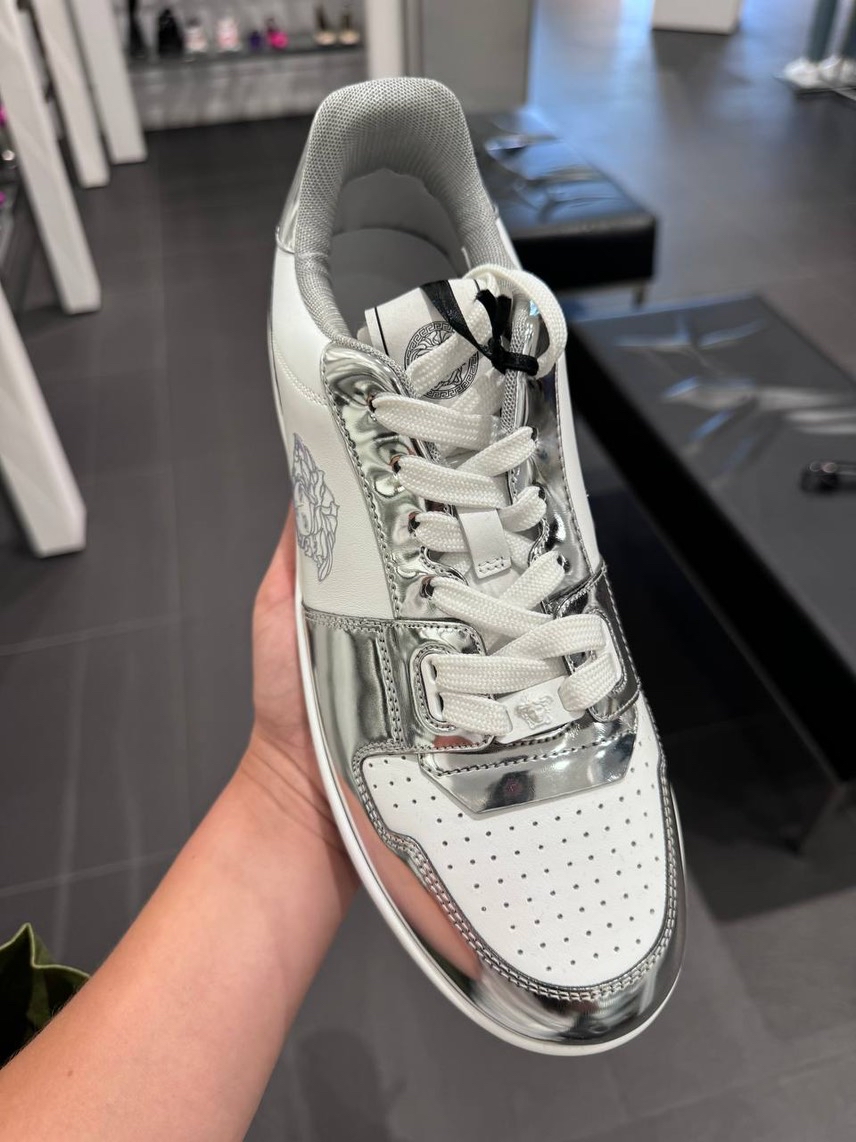 VERSACE Sneakers side view - Men's luxury Shoes