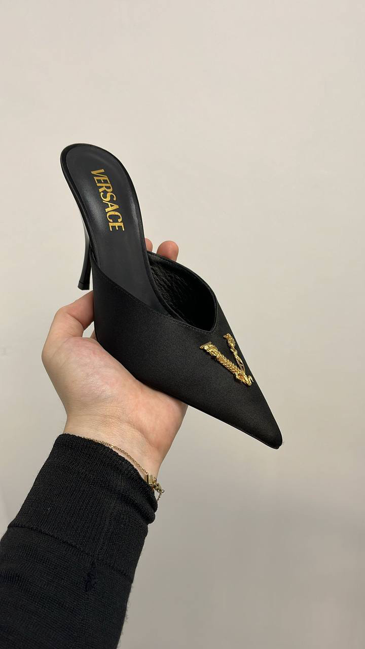 VERSACE Sandals side view - Women's luxury Shoes