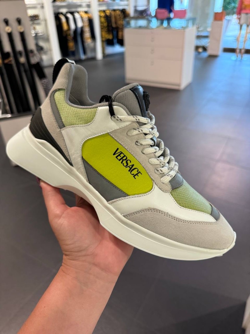 VERSACE Sneakers front view - Men's luxury Shoes