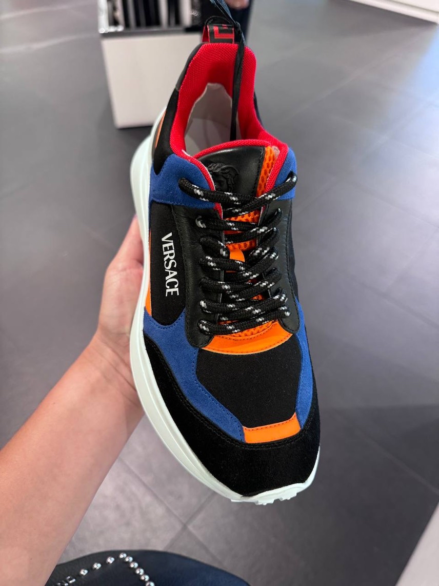 VERSACE Sneakers side view - Men's luxury Shoes
