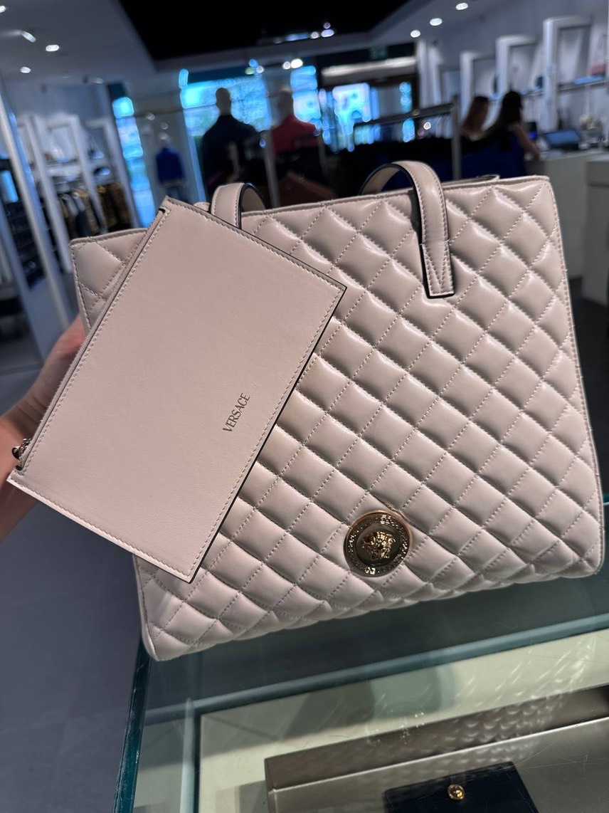 VERSACE Totes side view - Women's luxury Bags