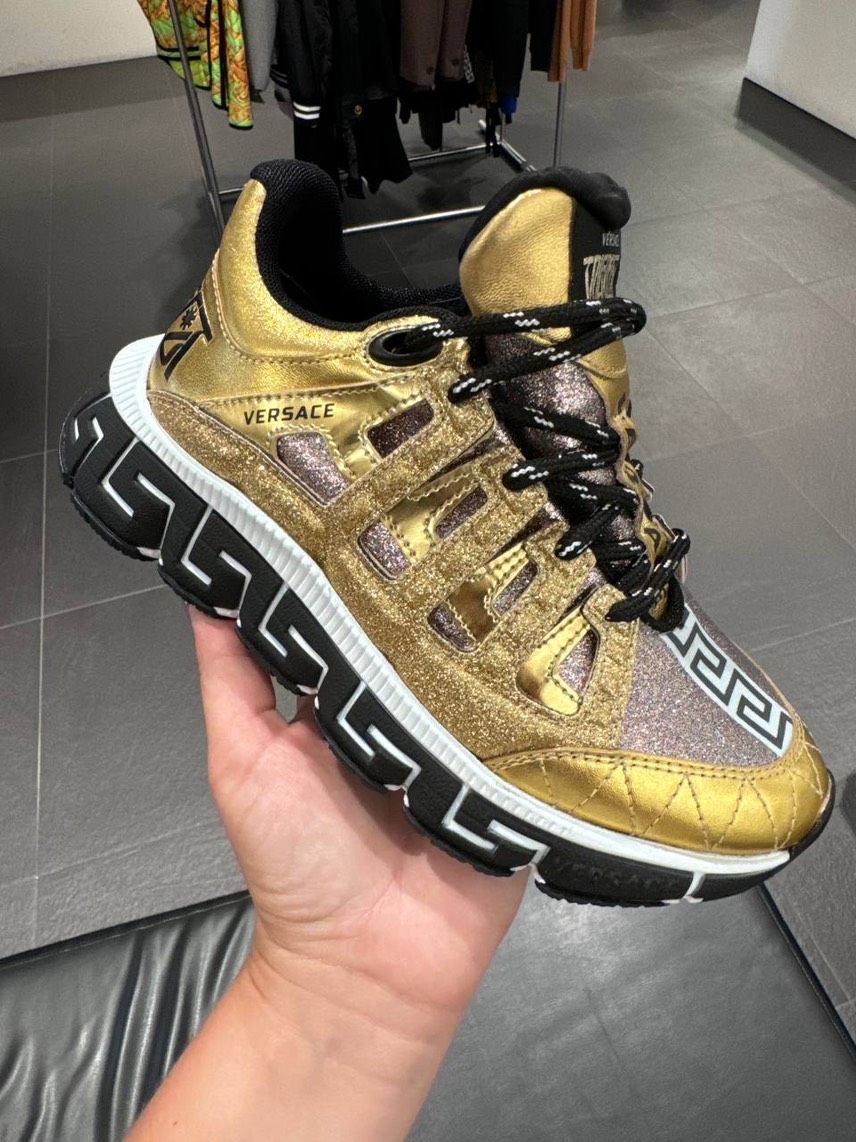 VERSACE Sneakers front view - Women's luxury Shoes