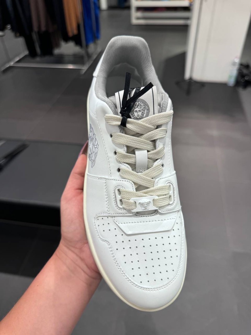 VERSACE Sneakers side view - Men's luxury Shoes