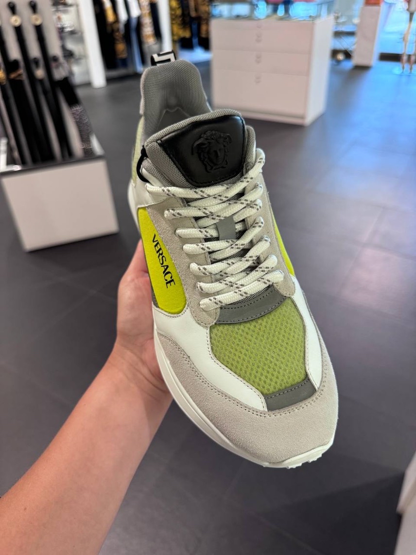 VERSACE Sneakers side view - Men's luxury Shoes