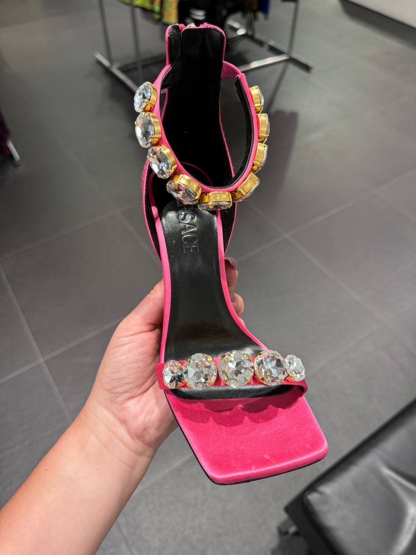 VERSACE Sandals front view - Women's luxury Shoes