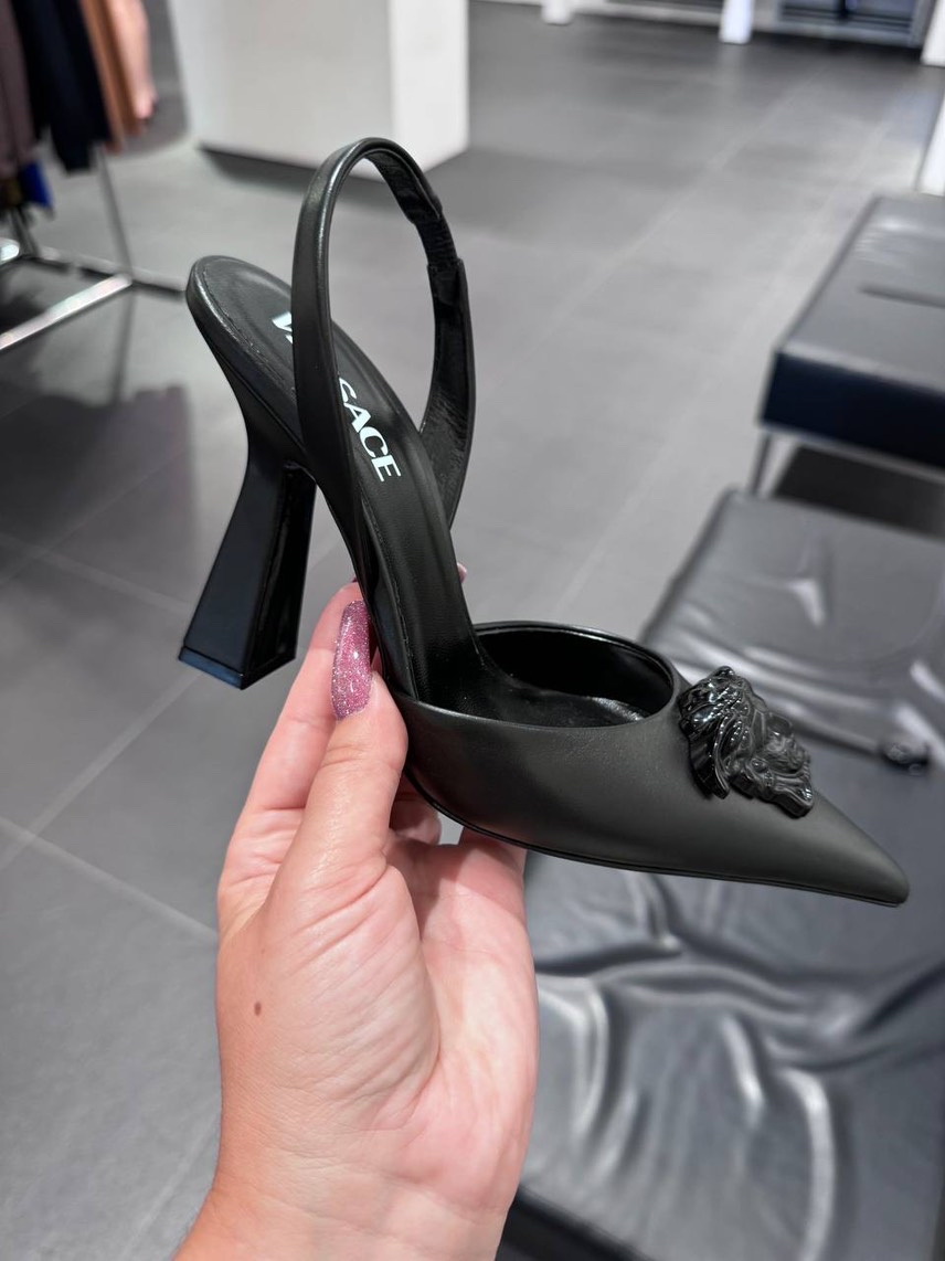 VERSACE Sandals front view - Women's luxury Shoes