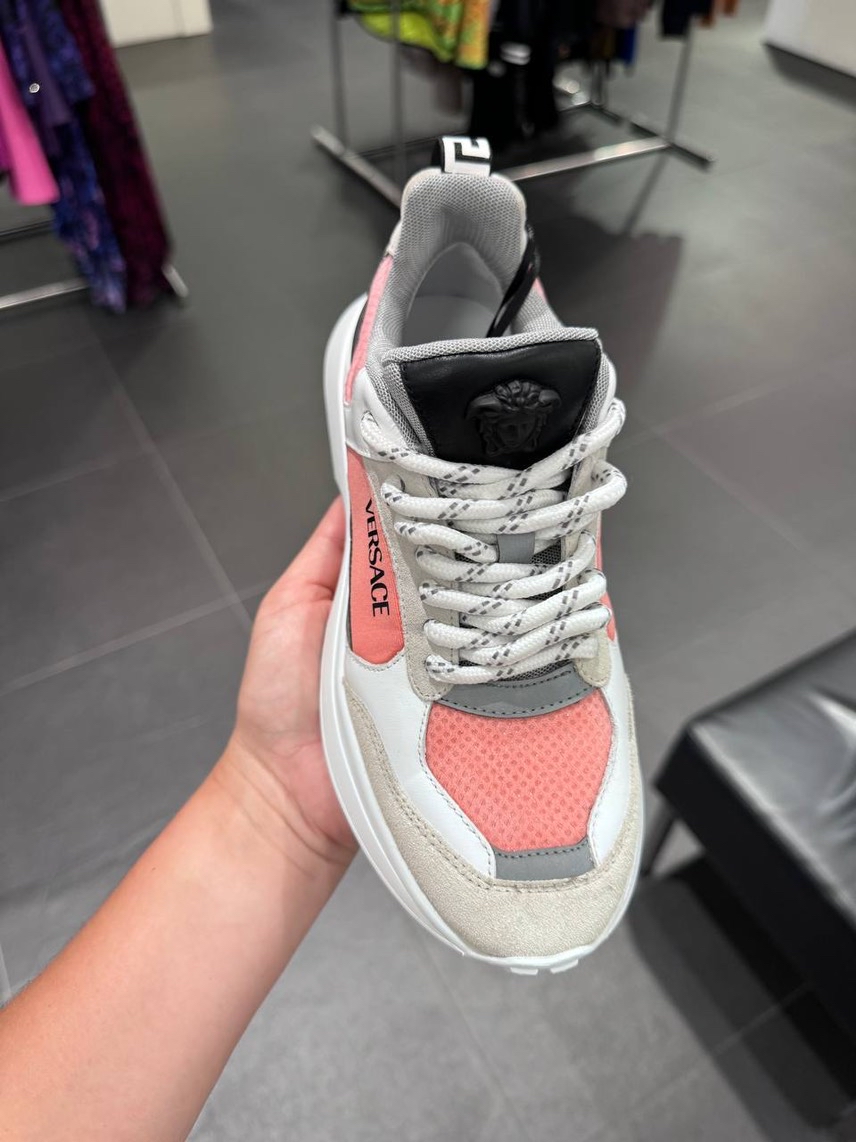 VERSACE Sneakers side view - Women's luxury Shoes