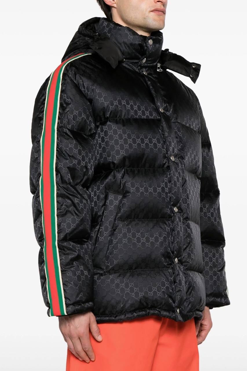GUCCI Down jacket side view - Men's luxury Clothes