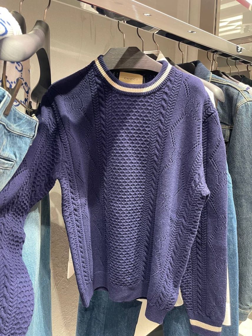 GUCCI Knitwear front view - Men's luxury Clothes