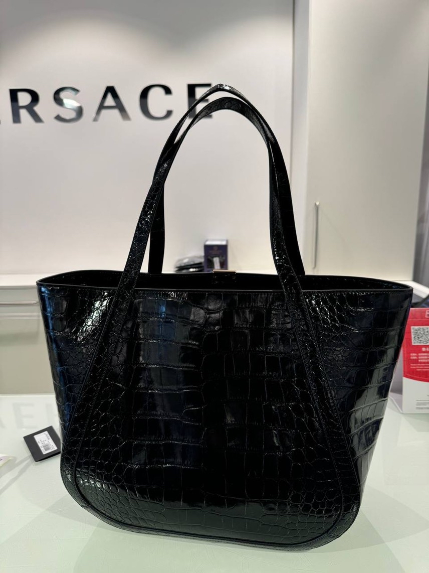VERSACE Totes side view - Women's luxury Bags