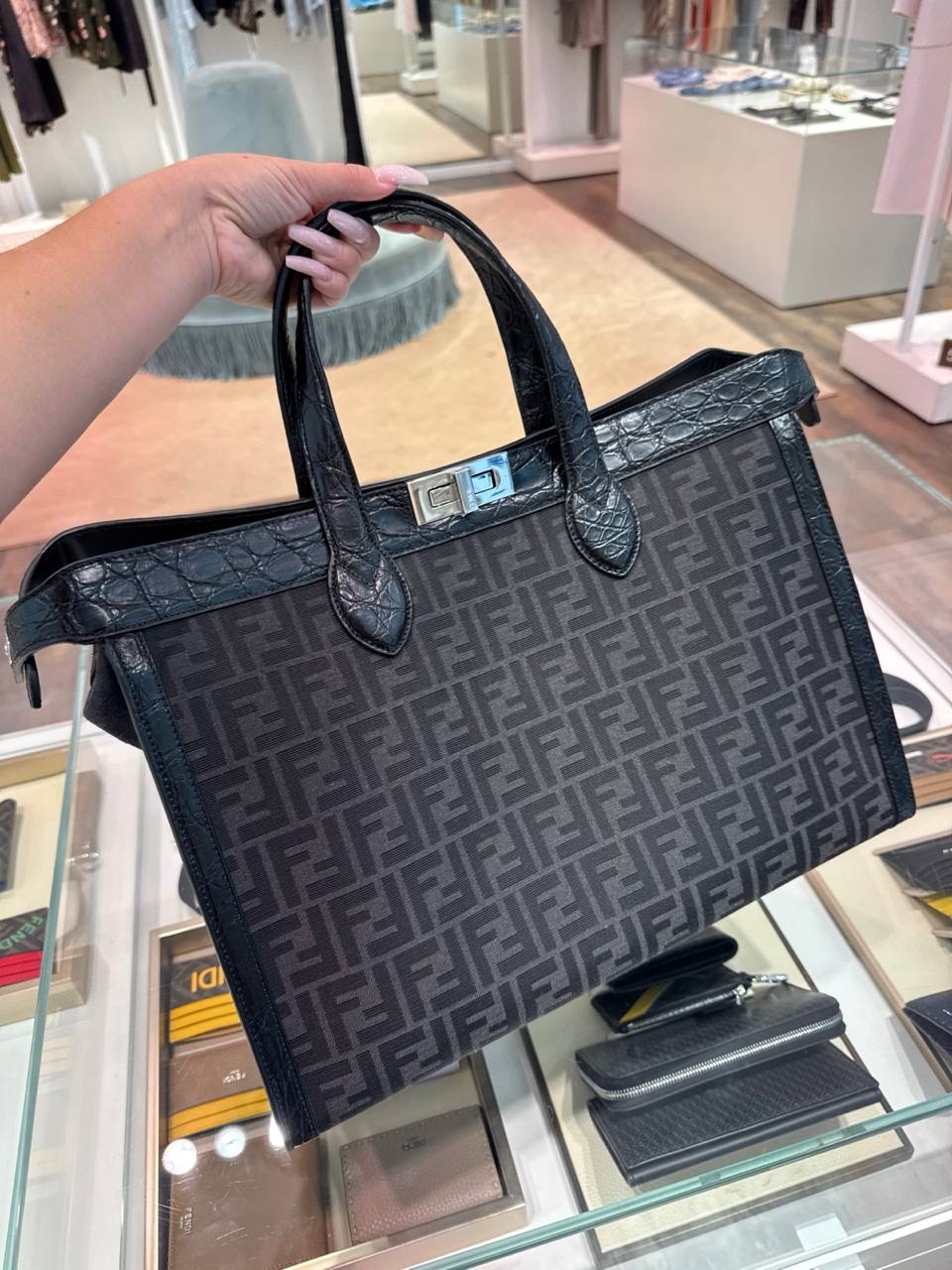FENDI Travel bags front view - Men's luxury Bags