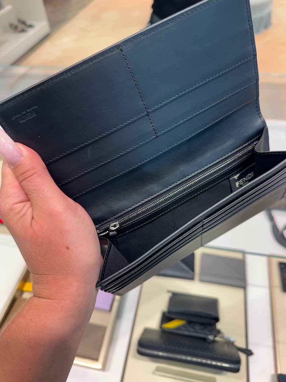 FENDI Wallets and small leather goods side view - Men's luxury Accessories