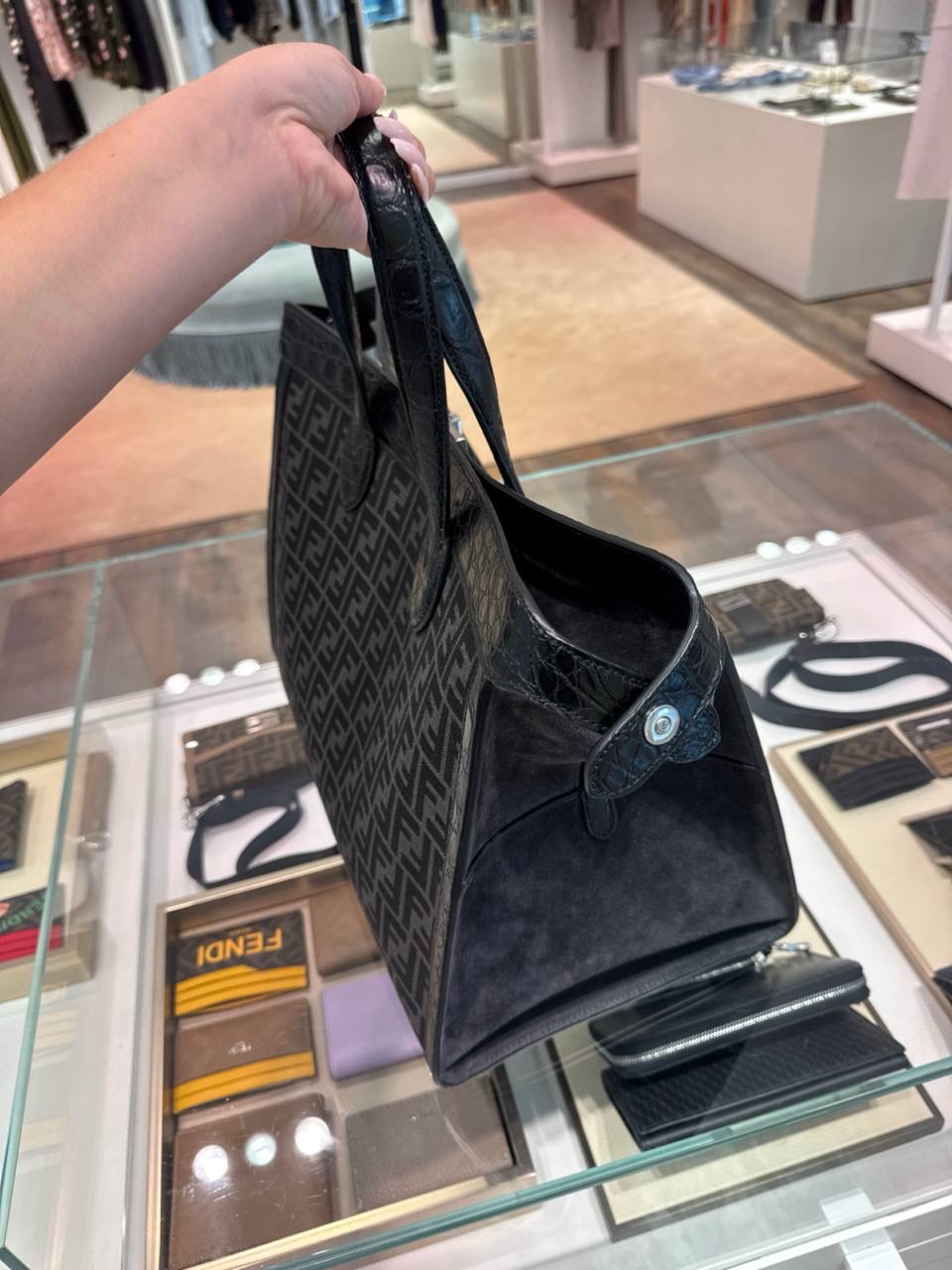 FENDI Travel bags side view - Men's luxury Bags