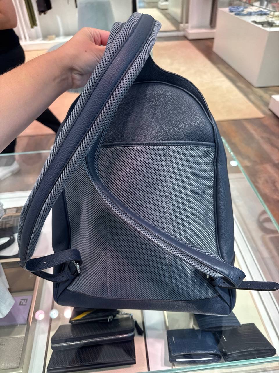 FENDI Backpack side view - unisex luxury Bags