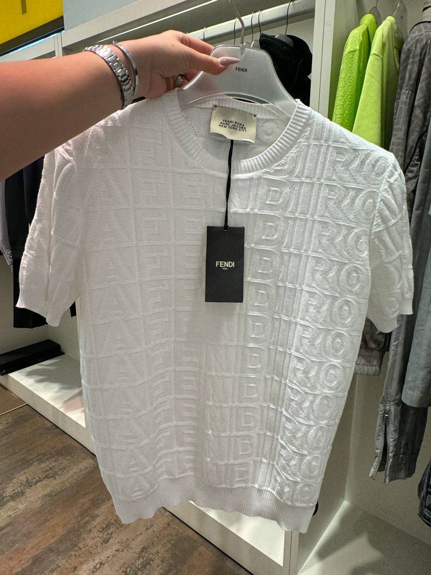FENDI T-shirt and Polo front view - Men's luxury Clothes
