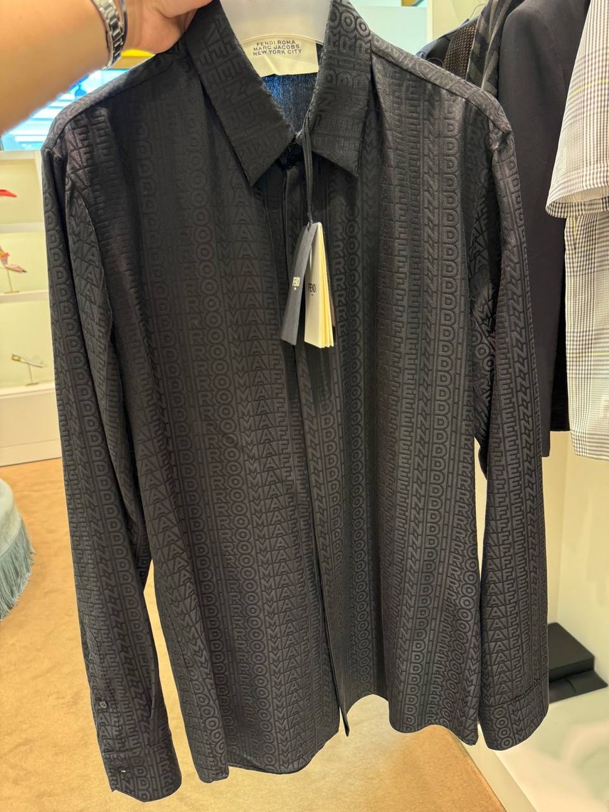 FENDI Shirts front view - Men's luxury Clothes