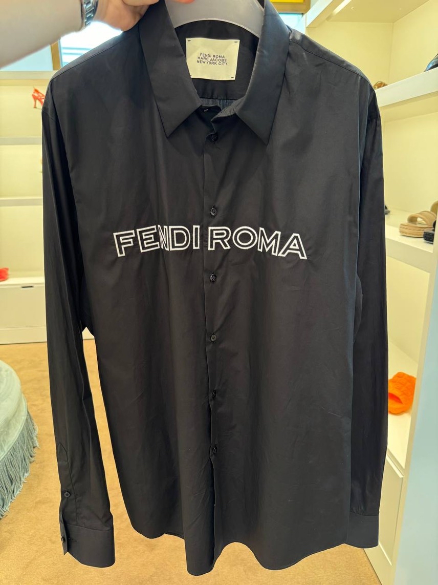 FENDI Shirts front view - Men's luxury Clothes