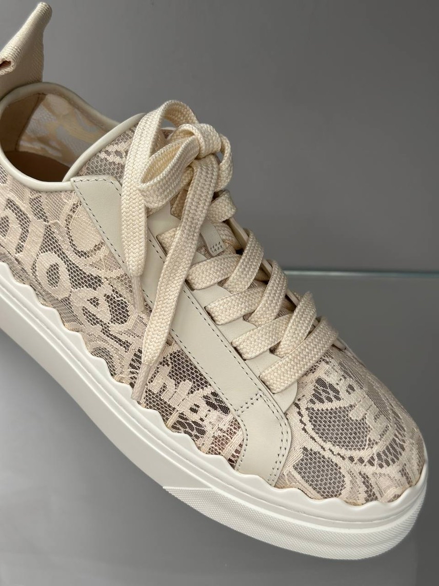 CHLOE Sneakers side view - Women's luxury Shoes