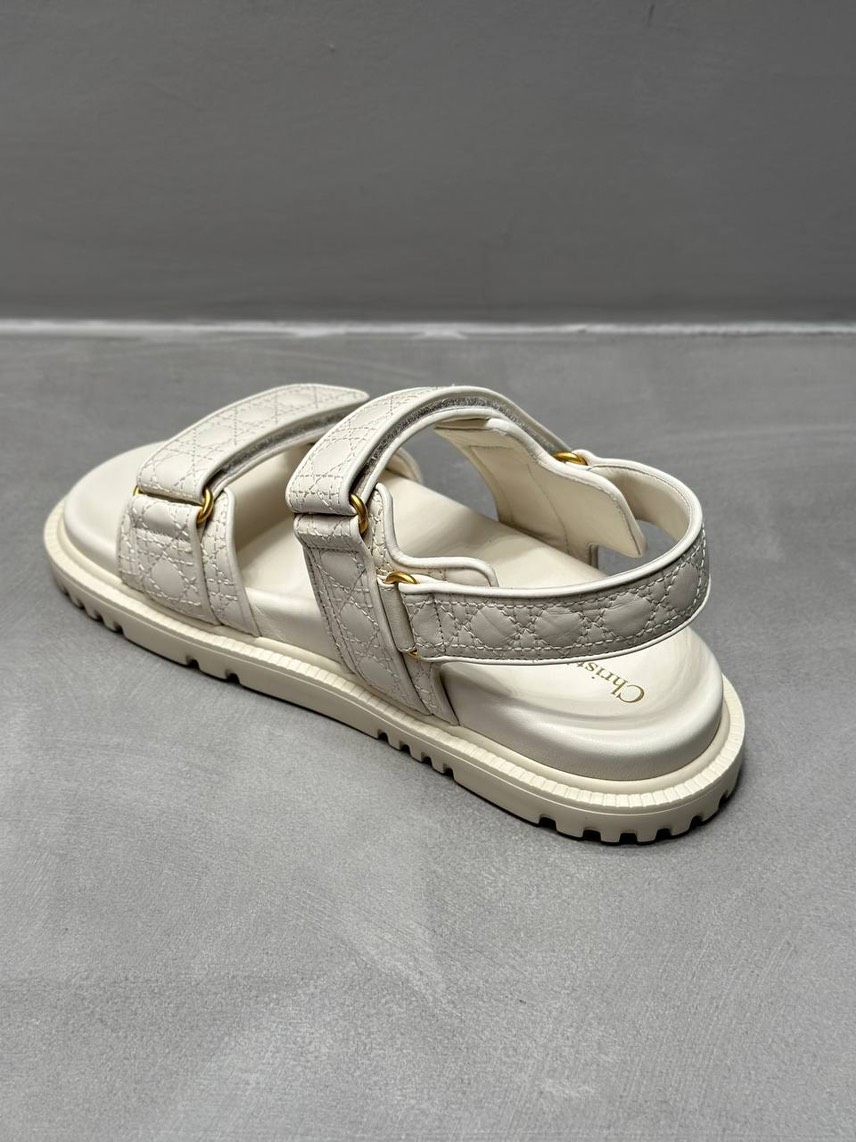 DIOR Sandals side view - Women's luxury Shoes