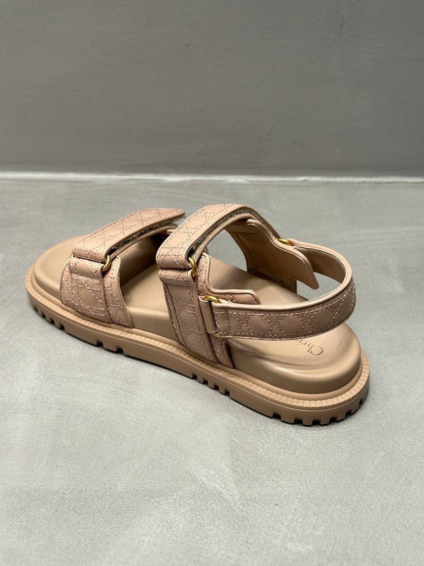 DIOR Sandals side view - Women's luxury Shoes