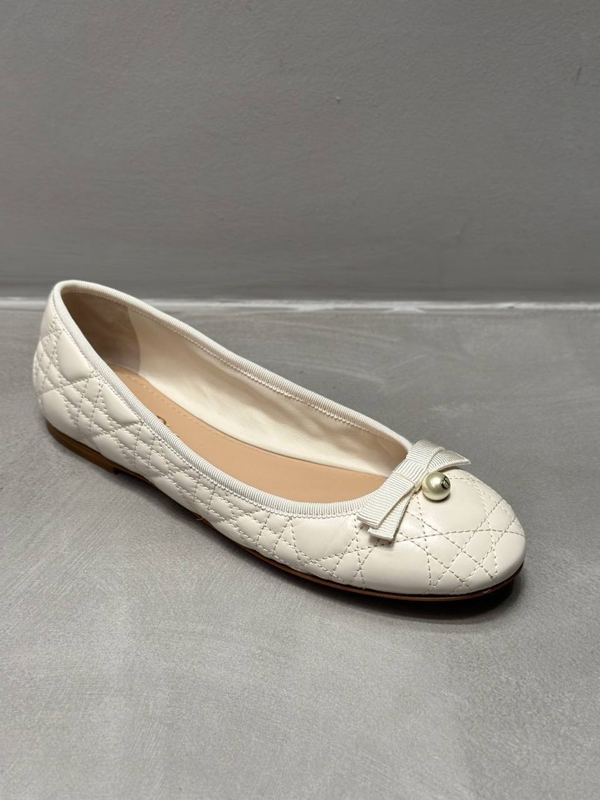 DIOR Ballerinas front view - Women's luxury Shoes