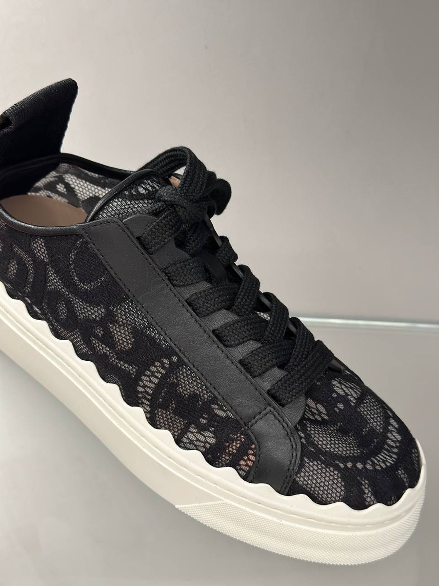 CHLOE Sneakers side view - Women's luxury Shoes