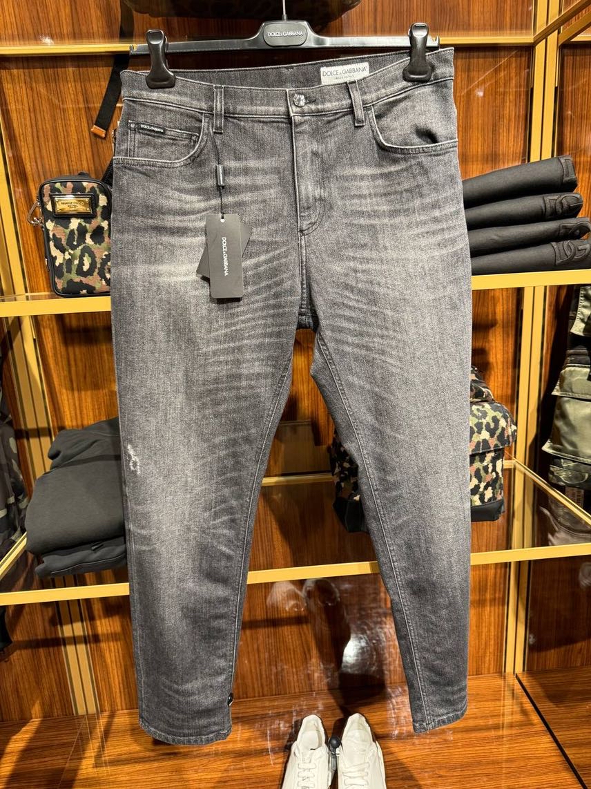 DOLCE & GABBANA Denim front view - Men's luxury Clothes