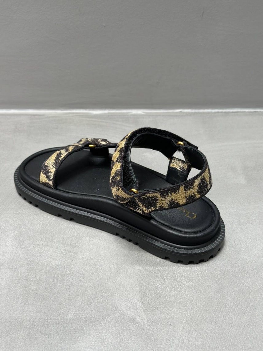 DIOR Sandals side view - Women's luxury Shoes