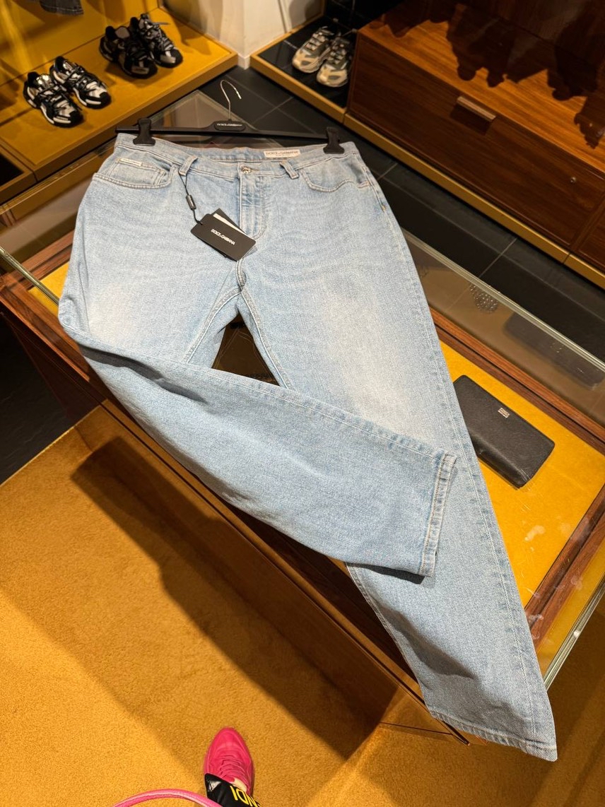 DOLCE & GABBANA Denim front view - Men's luxury Clothes