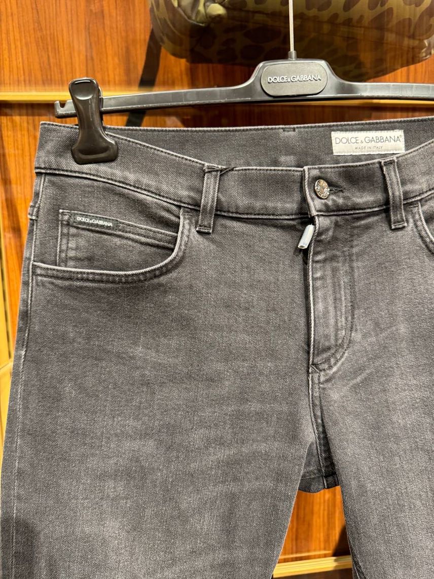 DOLCE & GABBANA Denim side view - Men's luxury Clothes