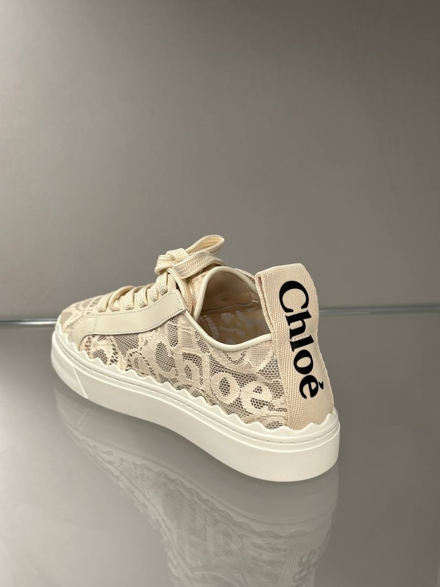 CHLOE Sneakers side view - Women's luxury Shoes