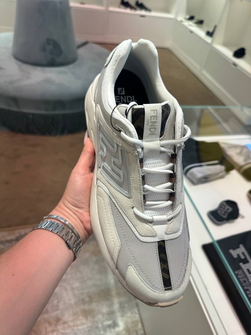 FENDI Sneakers side view - Men's luxury Shoes