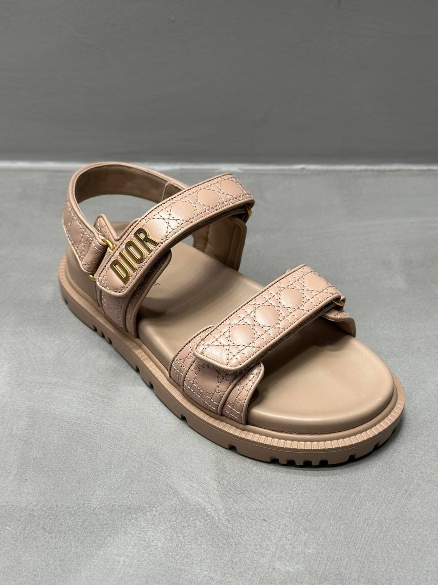 DIOR Sandals side view - Women's luxury Shoes