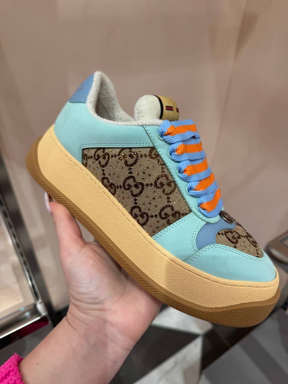 GUCCI Sneakers front view - Women's luxury Shoes