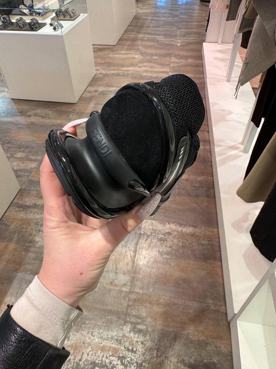 FENDI Sneakers side view - Women's luxury Shoes