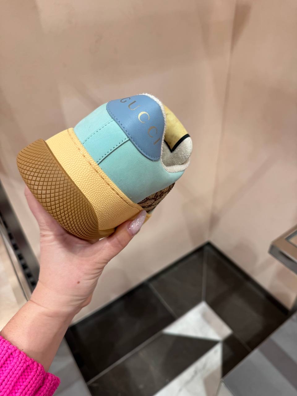 GUCCI Sneakers side view - Women's luxury Shoes
