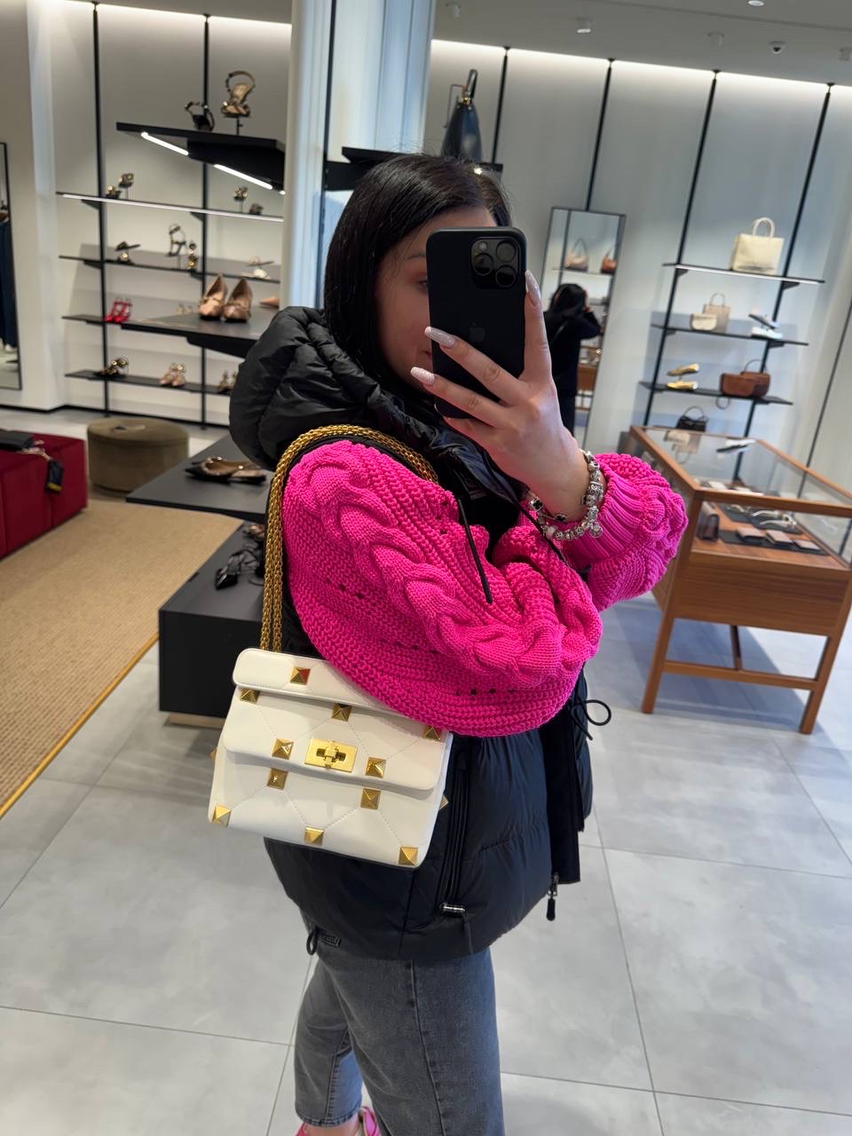 VALENTINO GARAVANI Crossbody bags side view - Women's luxury Bags