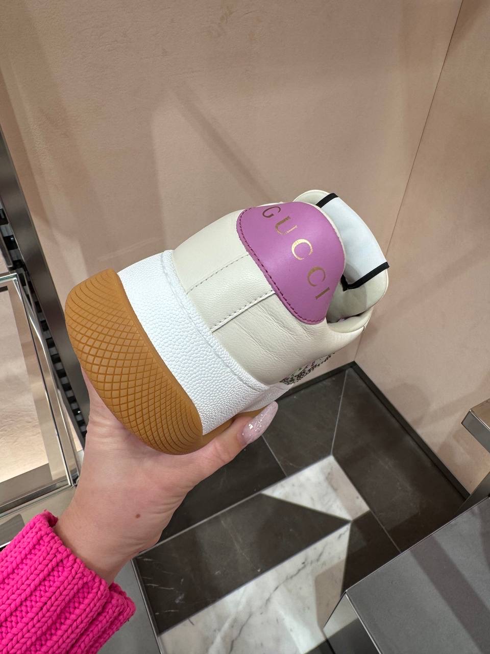 GUCCI Sneakers side view - Women's luxury Shoes
