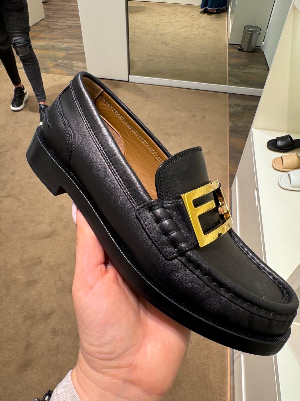 FENDI Loafers front view - Women's luxury Shoes