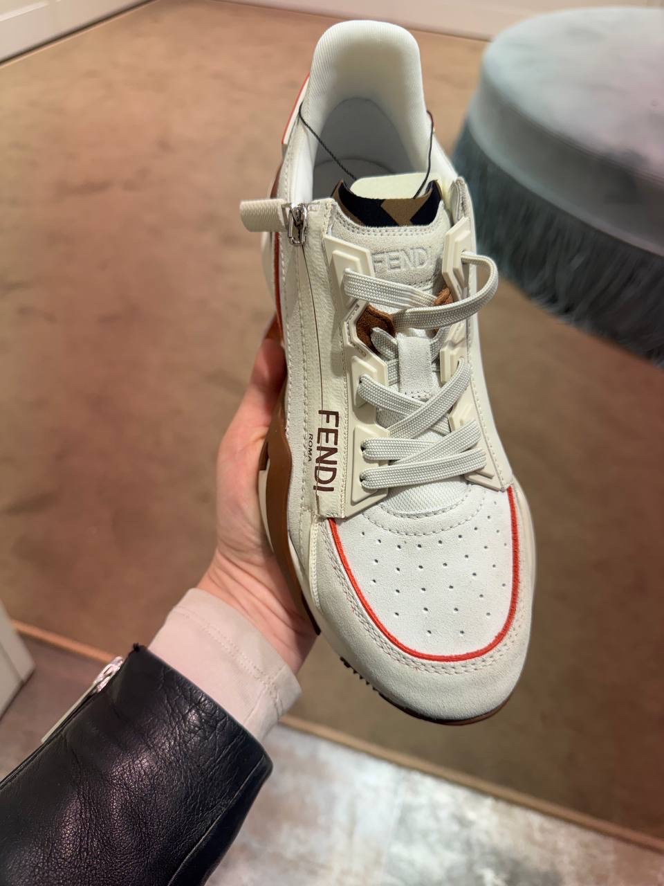 FENDI Sneakers side view - Women's luxury Shoes