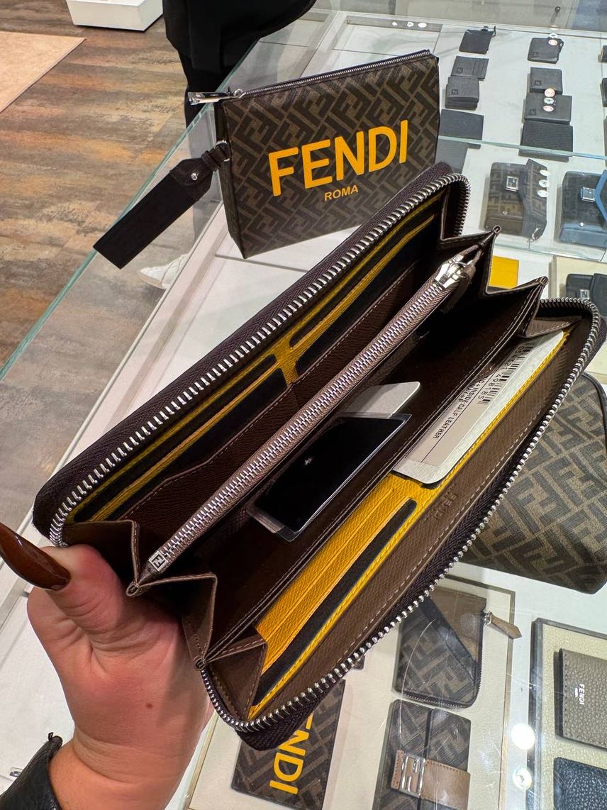 FENDI Wallets and small leather goods side view - Men's luxury Accessories